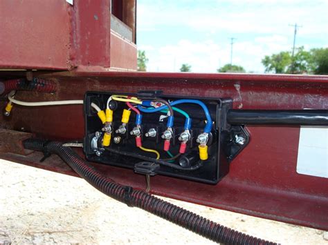 trailer light wiring junction box ideas|waterproof trailer wiring junction box.